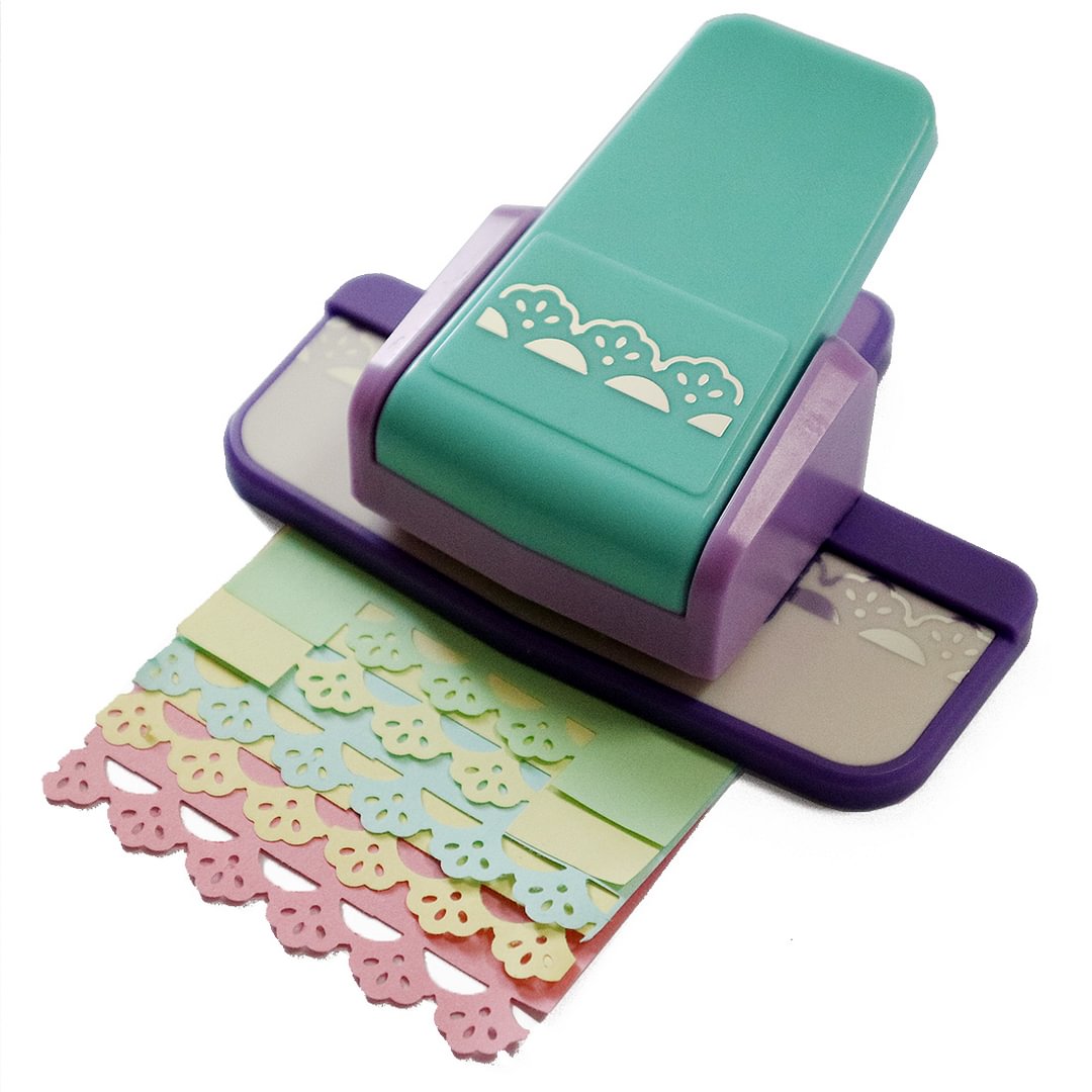 Paper Punchers Circle Holes Puncher Fancy Border Edge Craft Punch for