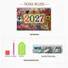 DIY 2027 Animal Diamond Painting Paper Calendar