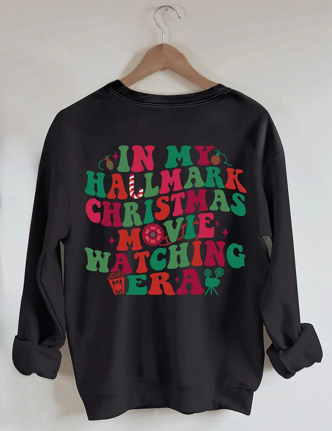 Christmas Movie Watching Era Sweatshirt