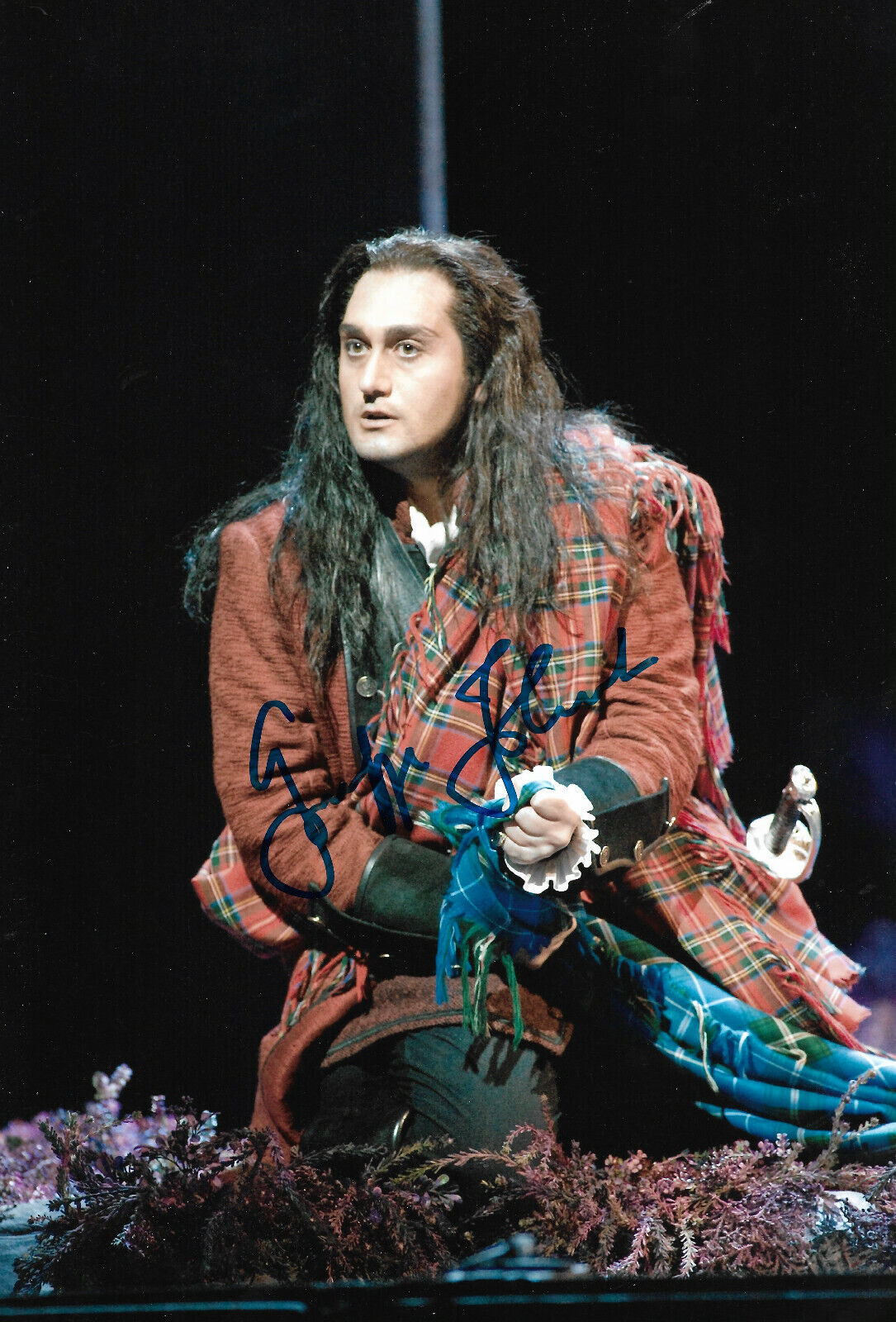 Giuseppe Filianoti Opera signed 8x12 inch Photo Poster painting autograph