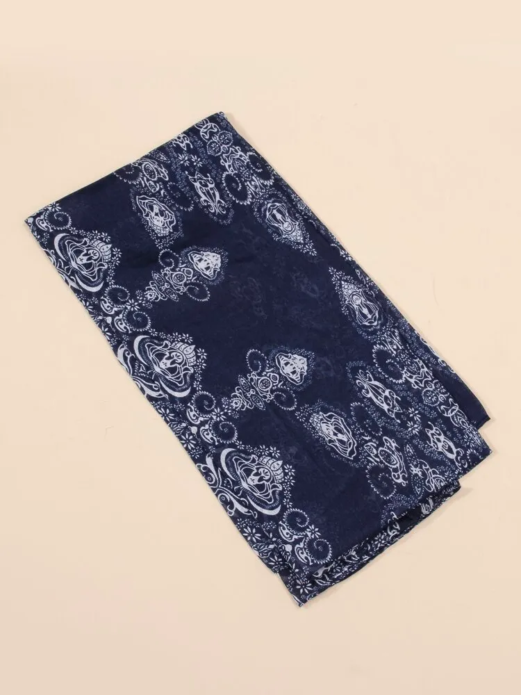 Floral Print Scarf