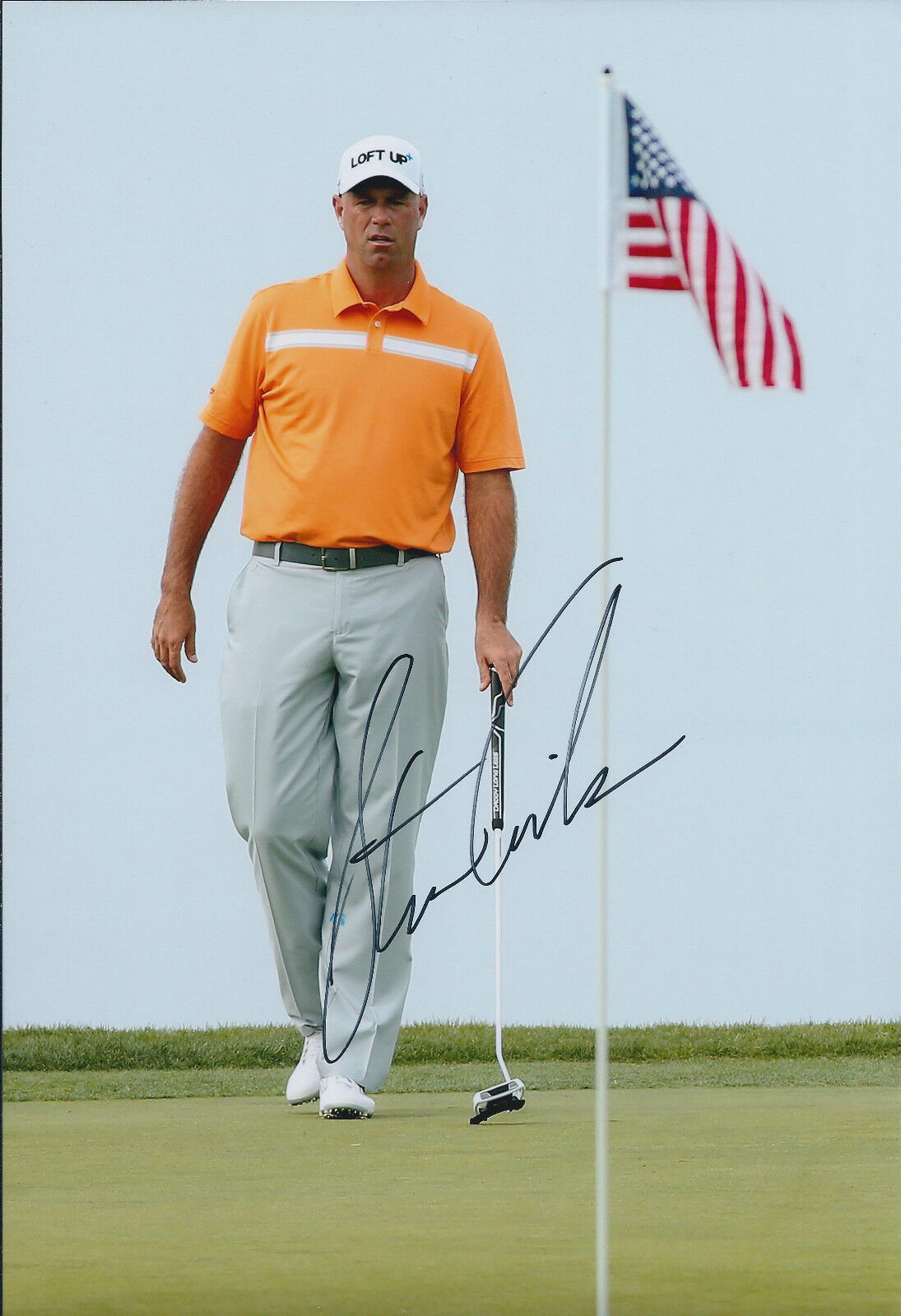 Stewart CINK SIGNED Autograph 12x8 Photo Poster painting AFTAL COA Golf Torrey Pines California