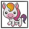 Pony -11CT Stamped Cross Stitch Kit(18*18cm)