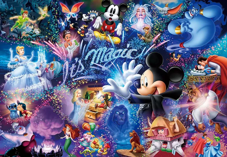 Disney Mickey - Full Round 40*30CM