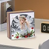 Acrylic Napkin Holder Diamond Painting Kit for Home Table Decor (White Elf Girl)