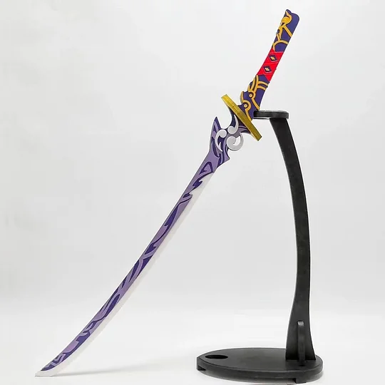 [Wetrose] In Stock Musou Isshin Sword Raiden Shogun Ultimate Blade Musou no Hitotachi Cosplay Props Staff Model Weapon