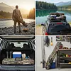 3 Layers Fishing Rod Case Portable Folding Fishing Pole Bag for Outdoor Fishing