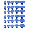 30Pcs Car Dent Repair Puller Kit Quick Repair Sheet Metal Suction Cup Puller Kit