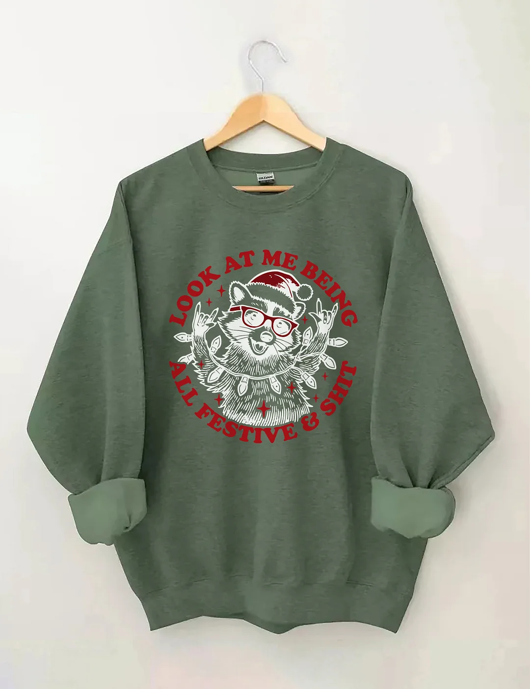 Look At Me Being All Festive Sweatshirt