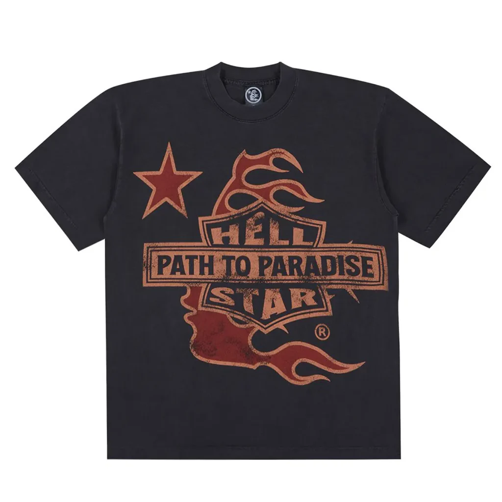Hellstar Studios Biker Tour Cotton Short Sleeve T-Shirt