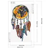 Diamond Painting-DIY Crystal Rhinestone Dreamcatcher(50x30cm)