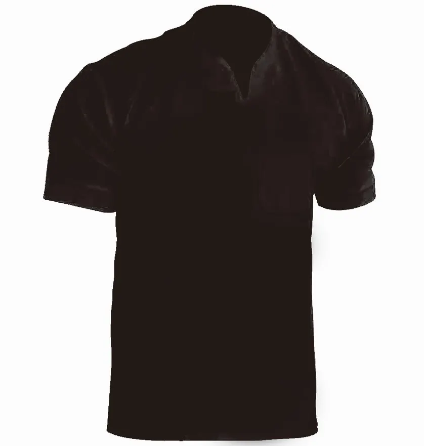 Uveng Uveng Men's Fitness Plus-Size Sports T-Shirt Men's Elastic Cotton Pocket Short-Sleeved Summer V-Neck Polo Shirt