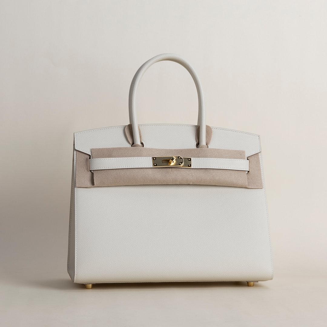 Birkin 30cm Epsom  CC10 Craie  GHW