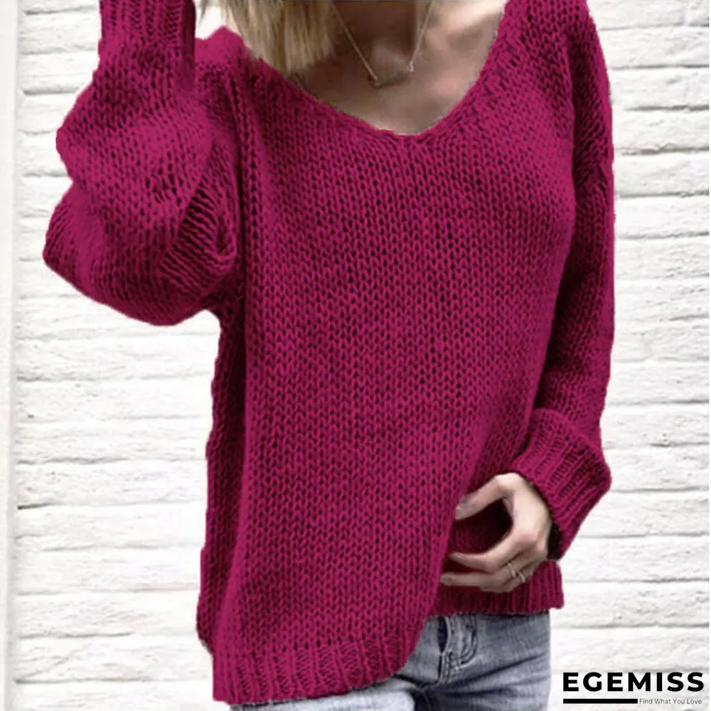 Autumn Winter Women's Knitted Top | EGEMISS