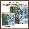 Diamond Painting -DIY Round Drill Wolf(40x40cm)