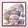 (US Only)Gnome Design DIY Bead Embroidery Kit 40x39cm 9CT Cross Stitch Kit for Home Decor