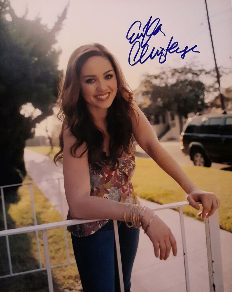 Erika Christensen signed 8x10