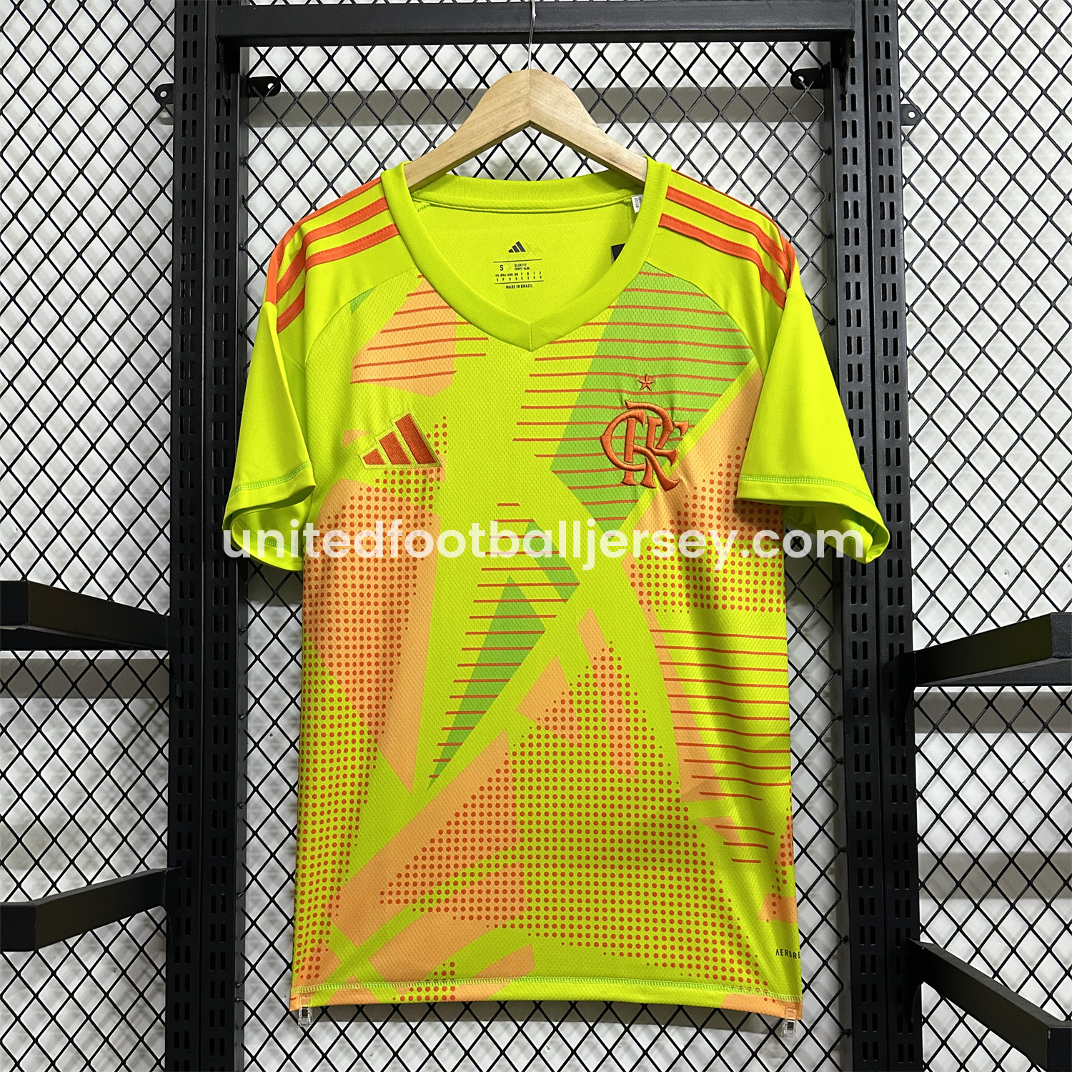 Flamengo 25-26 Yellow Green Goalkeeper Jersey - Fans Version