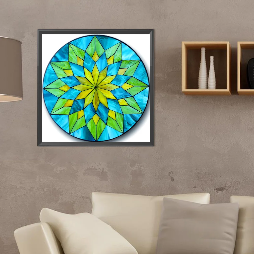Full Round Diamond Painting 40*40cm - Mandala