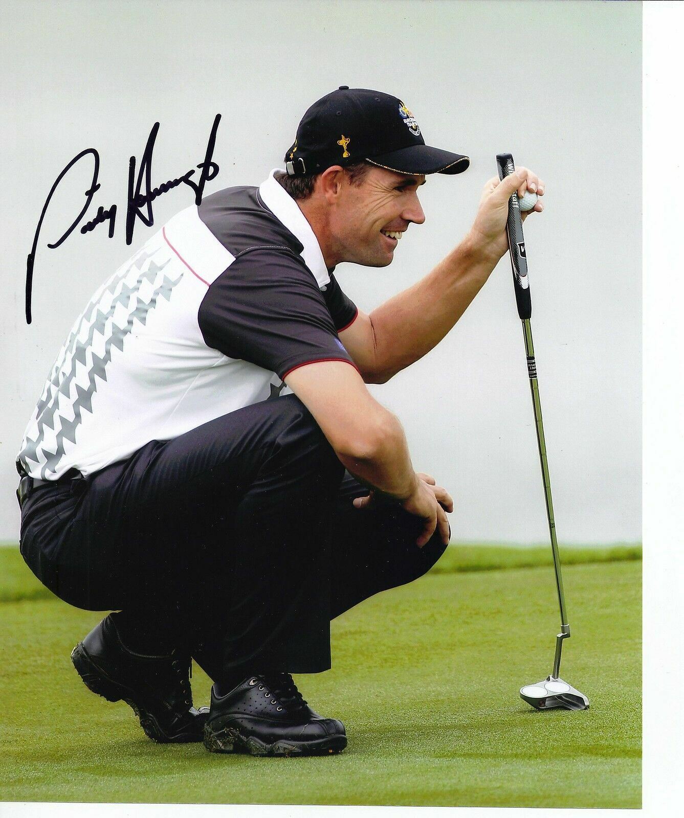 Padraig Harrington Signed 10X8 Photo Poster painting Open Championship Winner AFTAL COA (3023)