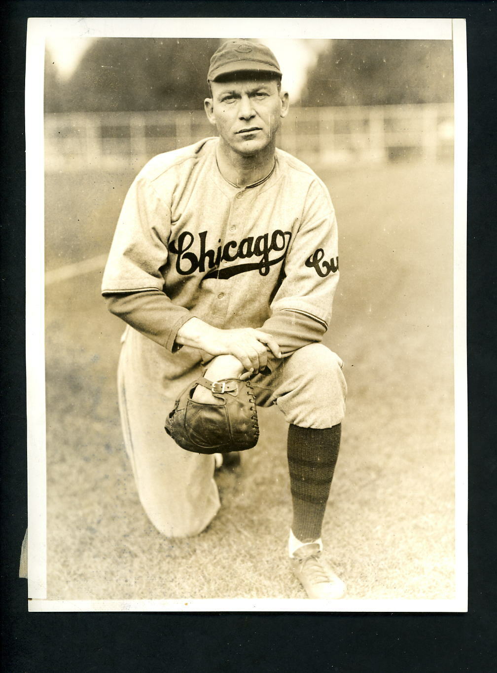 Harvey Hendrick 1933 Type 1 Press Photo Poster painting Chicago Cubs Spring Training at Catalina