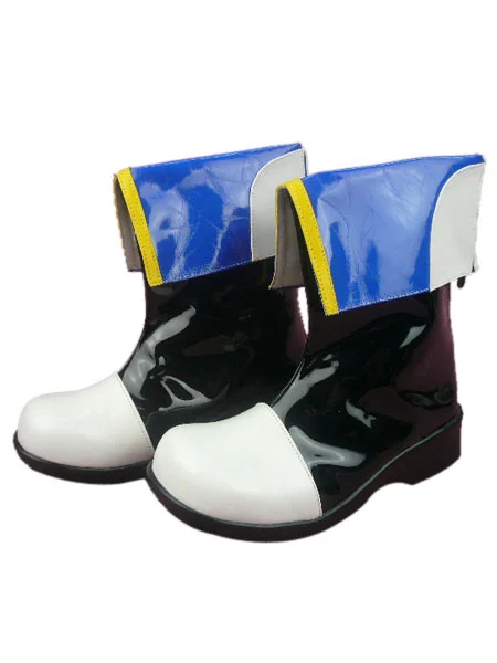 Vocaloid Kaito Cosplay Boots White Shoes