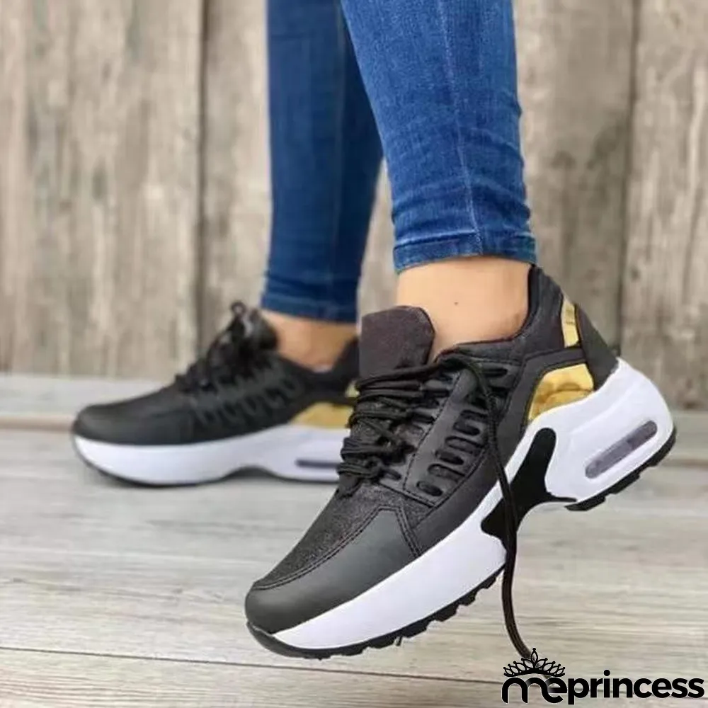 Women lace-up mesh Sports shoes