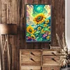 (40*60cm)DIY Full Round Drill Diamond Painting-Sunflower