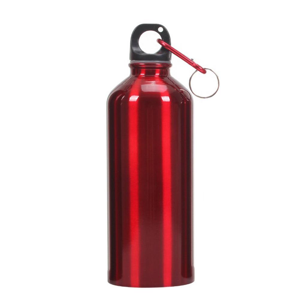 

Aluminum Portable Outdoor Bike Sports Water Bottle Drinking Kettle with Lid, Red, 501 Original