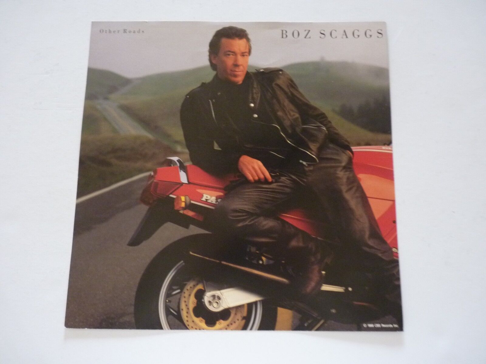 Boz Scaggs Other Roads LP Record Photo Poster painting Flat 12x12 Poster