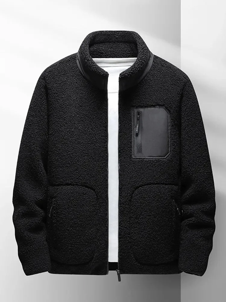 Men's Insulated and Warm Autumn/Winter Fleece Jacket