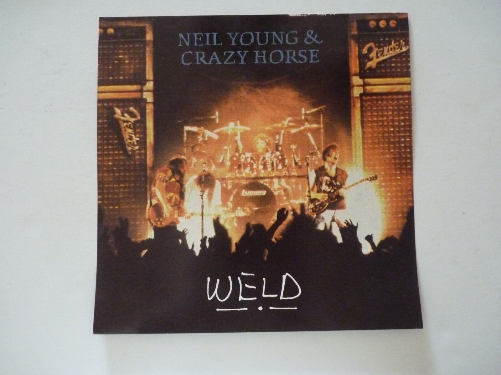 Neil Young & Crazy Horse WELD LP Record Photo Poster painting Flat 12x12 Poster