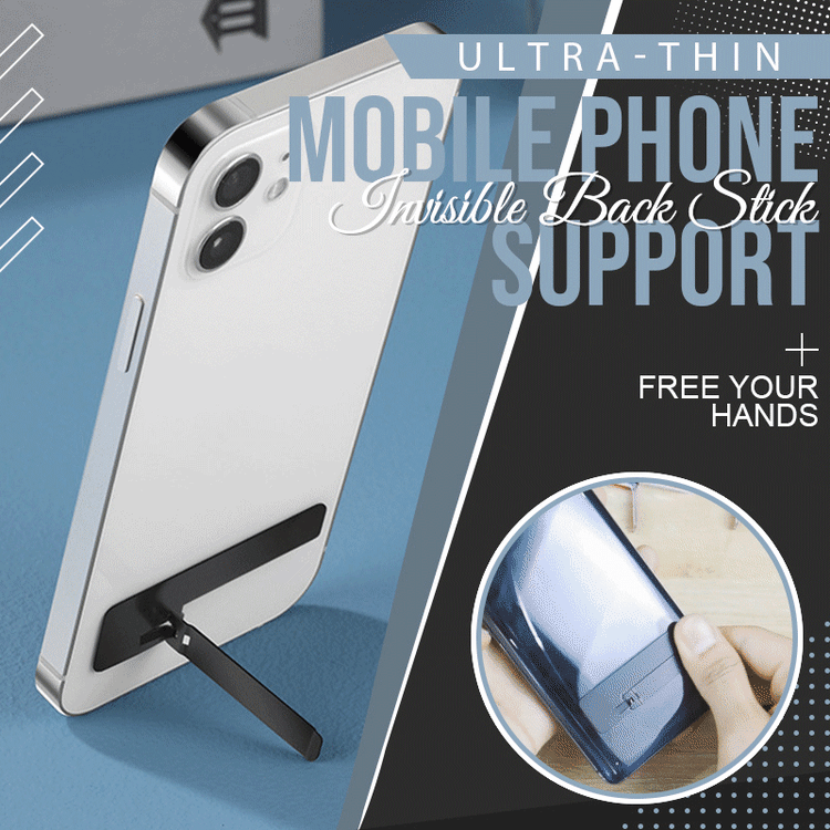 Ultra-Thin Invisible Back Stick Mobile Phone Support (50% OFF)