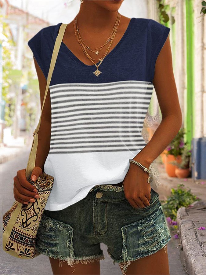 Casual V-Neck Vest