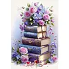 Book Flower-11CT Stamped Cross Stitch 40*60cm tapestrymarket