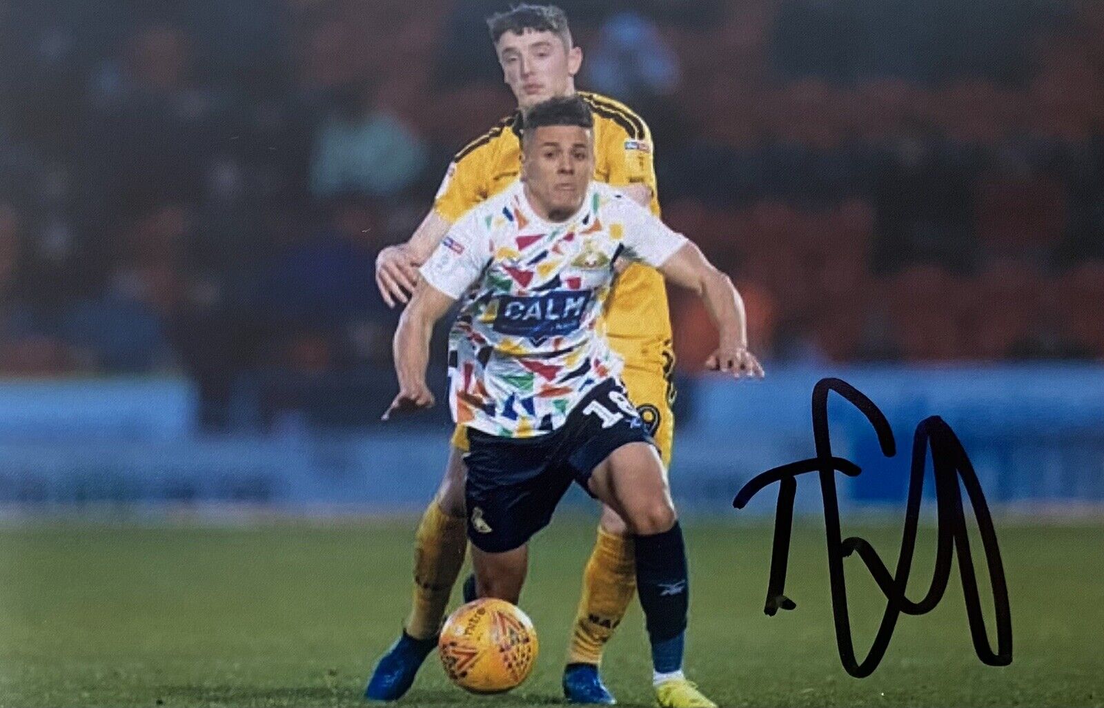 Tyler Smith Genuine Hand Signed Doncaster Rovers 6X4 Photo Poster painting