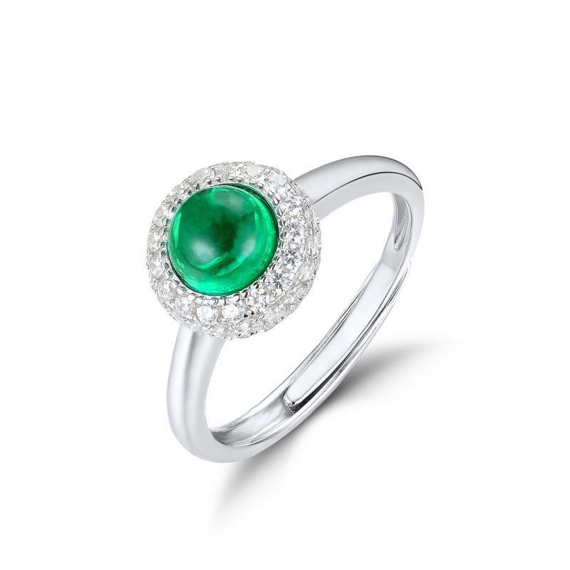 Emerald  Diamonds 2.1ct.  Engagement Rings