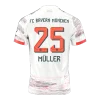 M&Uuml;LLER #25 Bayern Munich Away Soccer Jersey 2025/26