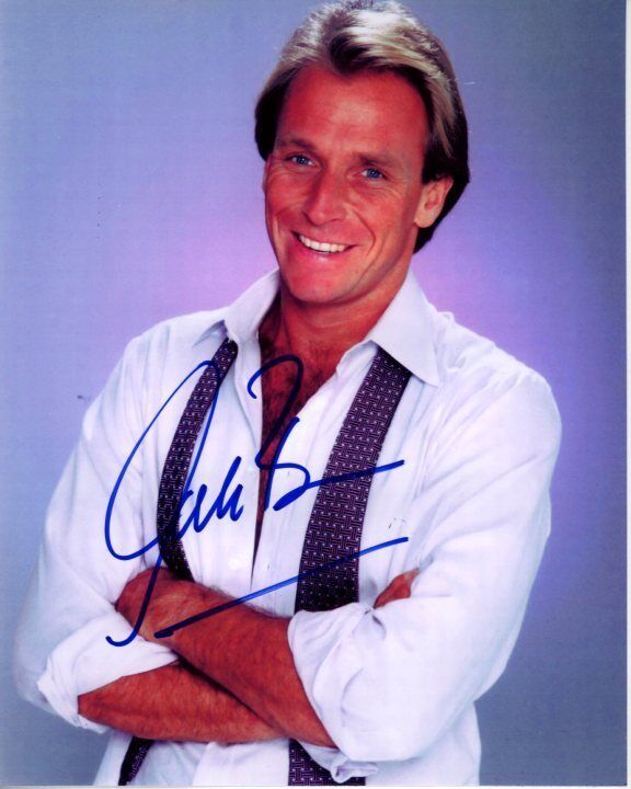 CORBIN BERNSEN Signed Autographed L.A. LAW ARNIE BECKER Photo Poster painting