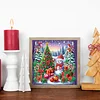 Schneemann 5d DIY Diamond Art Malerei Sets spezielle Form Teilbohrer Kunst 30x30cm