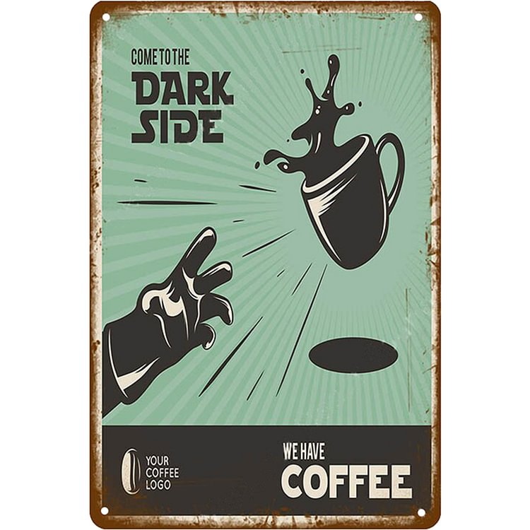 Iced Coffee - Vintage Tin Signs/Wooden Signs - 20*30cm/30*40cm