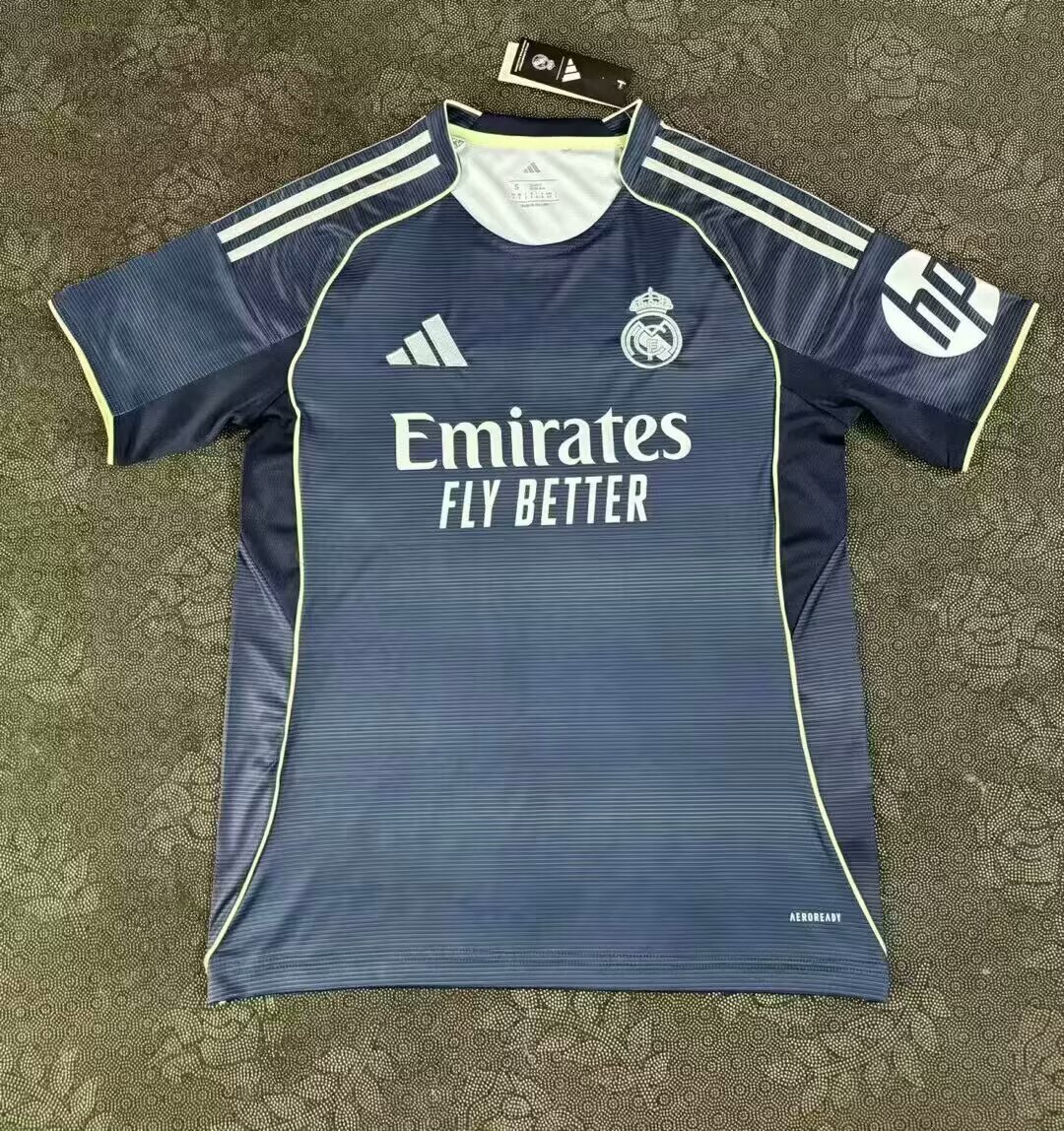 25/26 Real Madrid Away Football Shirt Thai quality