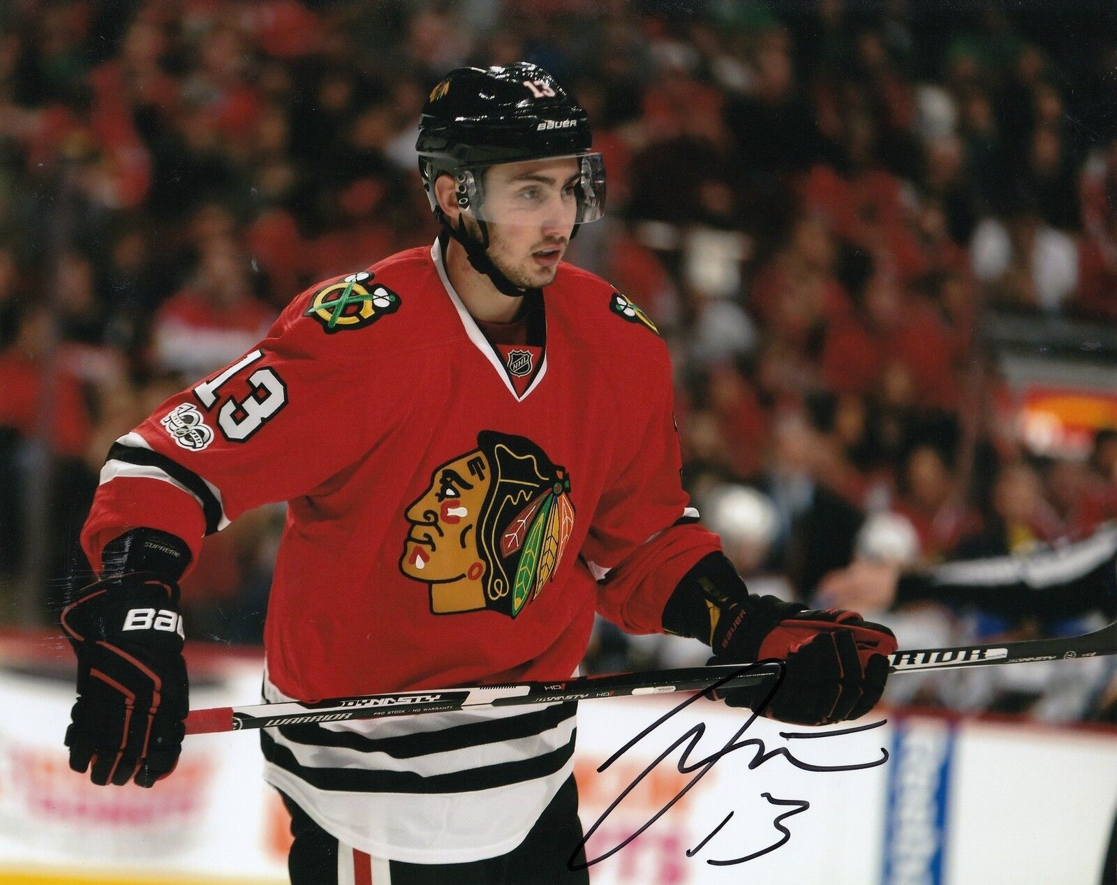 TOMAS JURCO signed (CHICAGO BLACKHAWKS) 8X10 AUTOGRAPHED Photo Poster painting W/COA #2