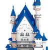 Block model of the world famous building Swan Lake Castle (11810 pieces/ 8233 pieces)