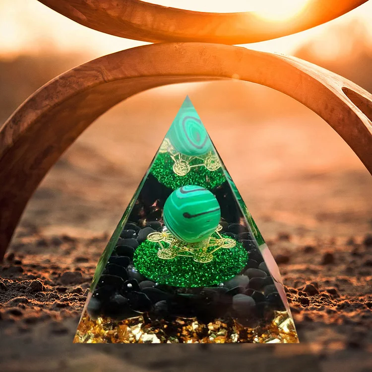 Natural Crystal Pyramid Healing Stone Chakra Reiki Home Decor Crafts (E)