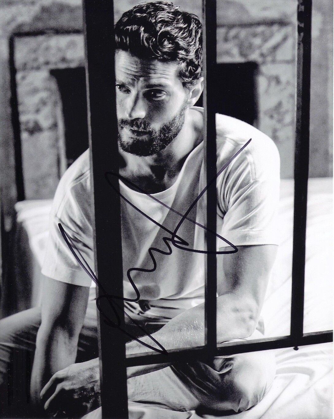 Jamie Dornan Signed 10X8 Photo Poster painting Fifty Shades of Grey AFTAL COA (5543)