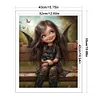 uk.everydayedeals (Limited Stock)Cross Stitch - 11ct Counted - Fille elfe (40*50cm)