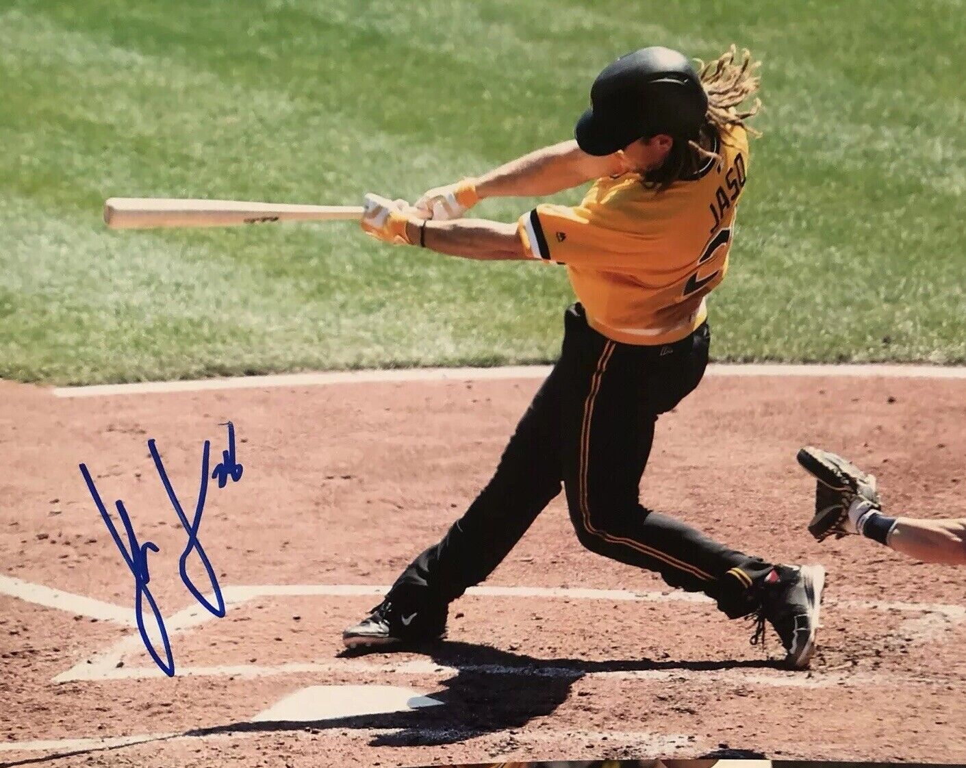 John Jaso PITTSBURGH PIRATES Signed 8x10 Photo Poster painting