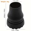 2Pcs Trekking Pole Tip Protector Rubber Cane Tip Replacement for Climbing Hiking