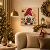 (20x20cm)Gift Gnome DIY Pearl Painting Art With Inner Wooden Framed Kit